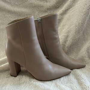 Marc Fisher Leather Boots Size 8